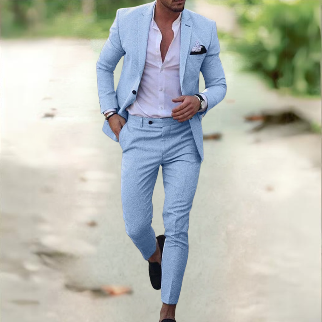 Henry - Elegant Men's Suit (Jacket+Trousers)