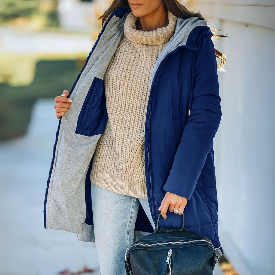 Rae™ - Casual Hooded Puffer Down Jacket