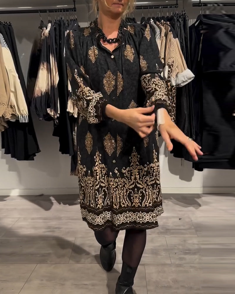 Ilse | Vintage-Inspired Button-Down Dress