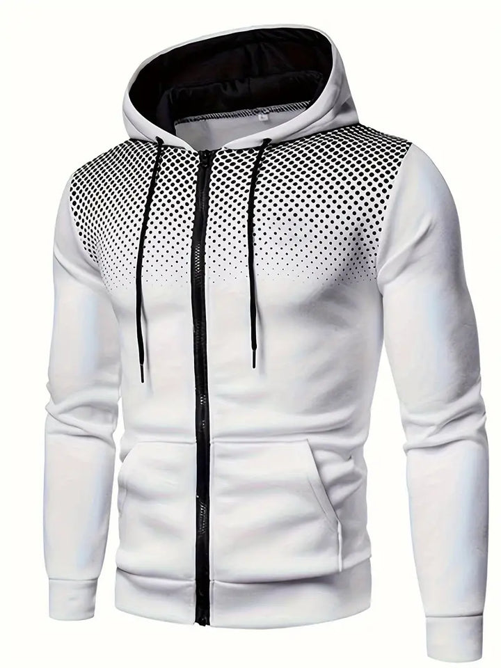 Paul - Classic Thermo Hoodie For Men With Streetwear Charm