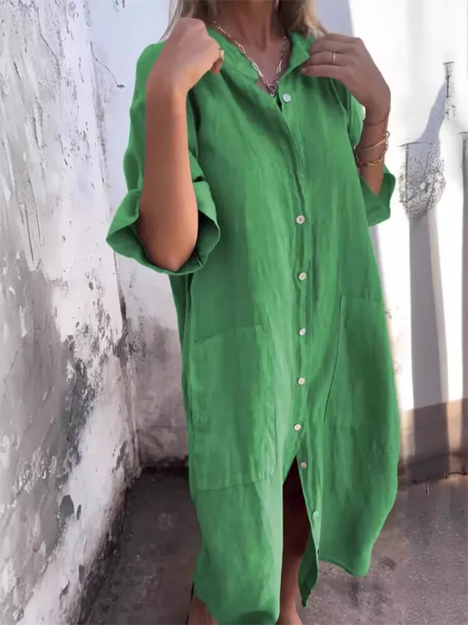Paige - Button Breeze Dress