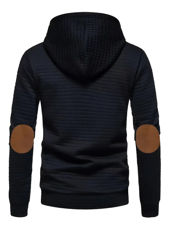 Emanuele - Men's Waffle Casual Hoodies