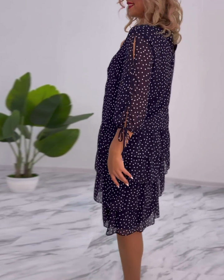 Tilly - Polka Dot Tiered Dress