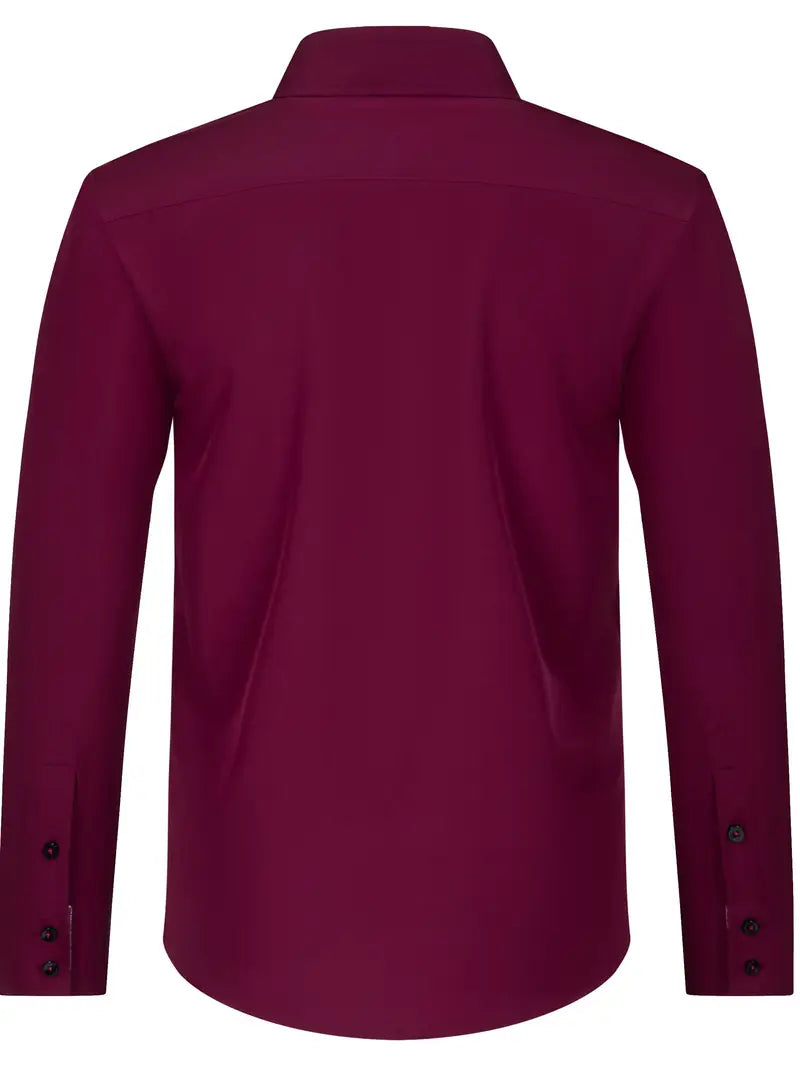 Nico™ - Men's Shirt with Stylish Button-Up