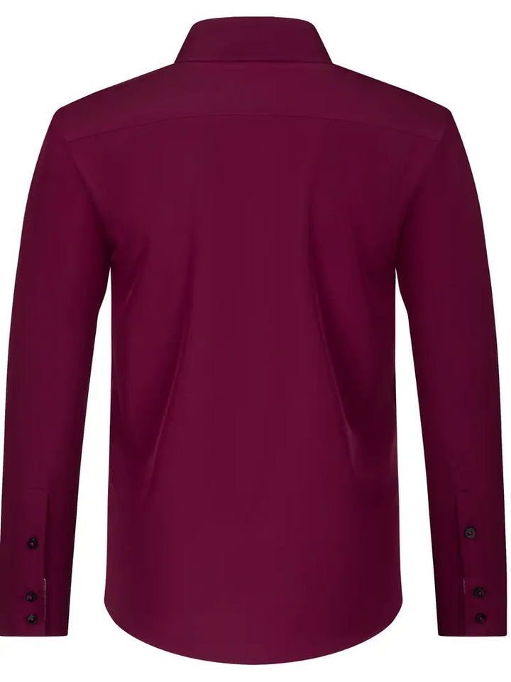 Nico™ - Men's Shirt with Stylish Button-Up
