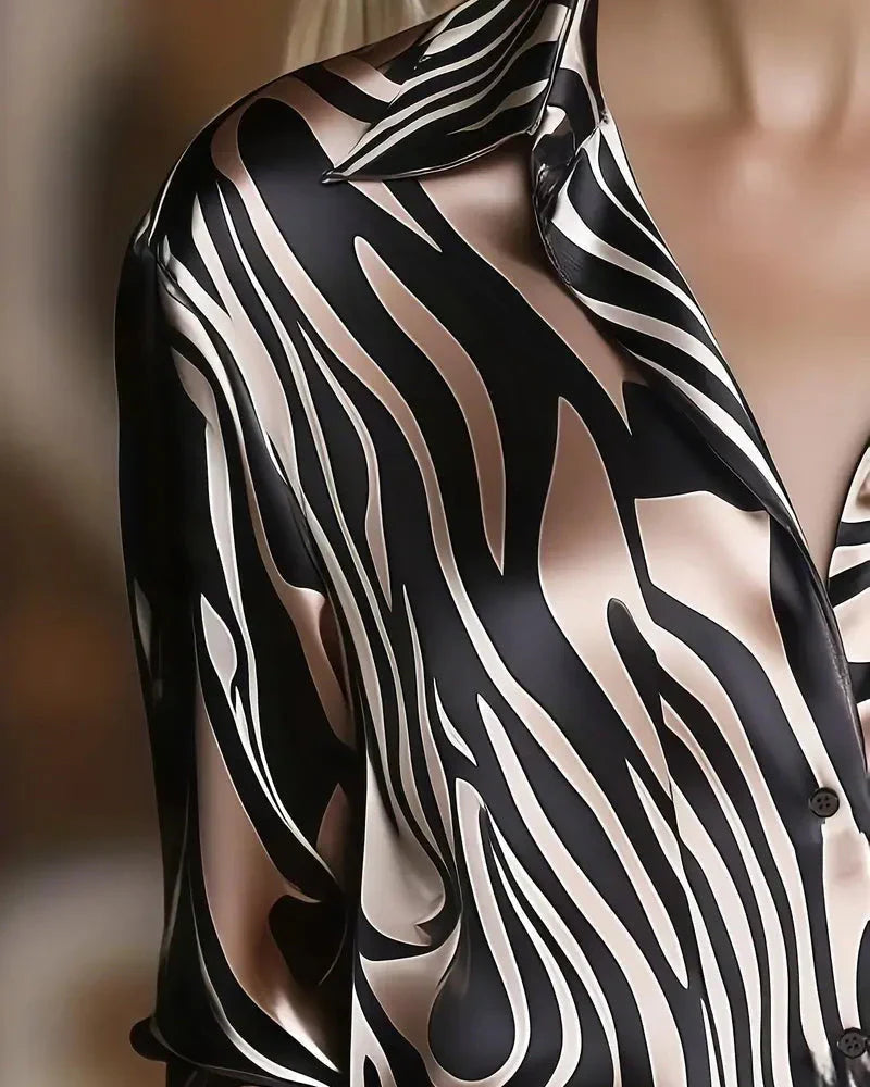 Maeve™ - Elegant Printed Shirt