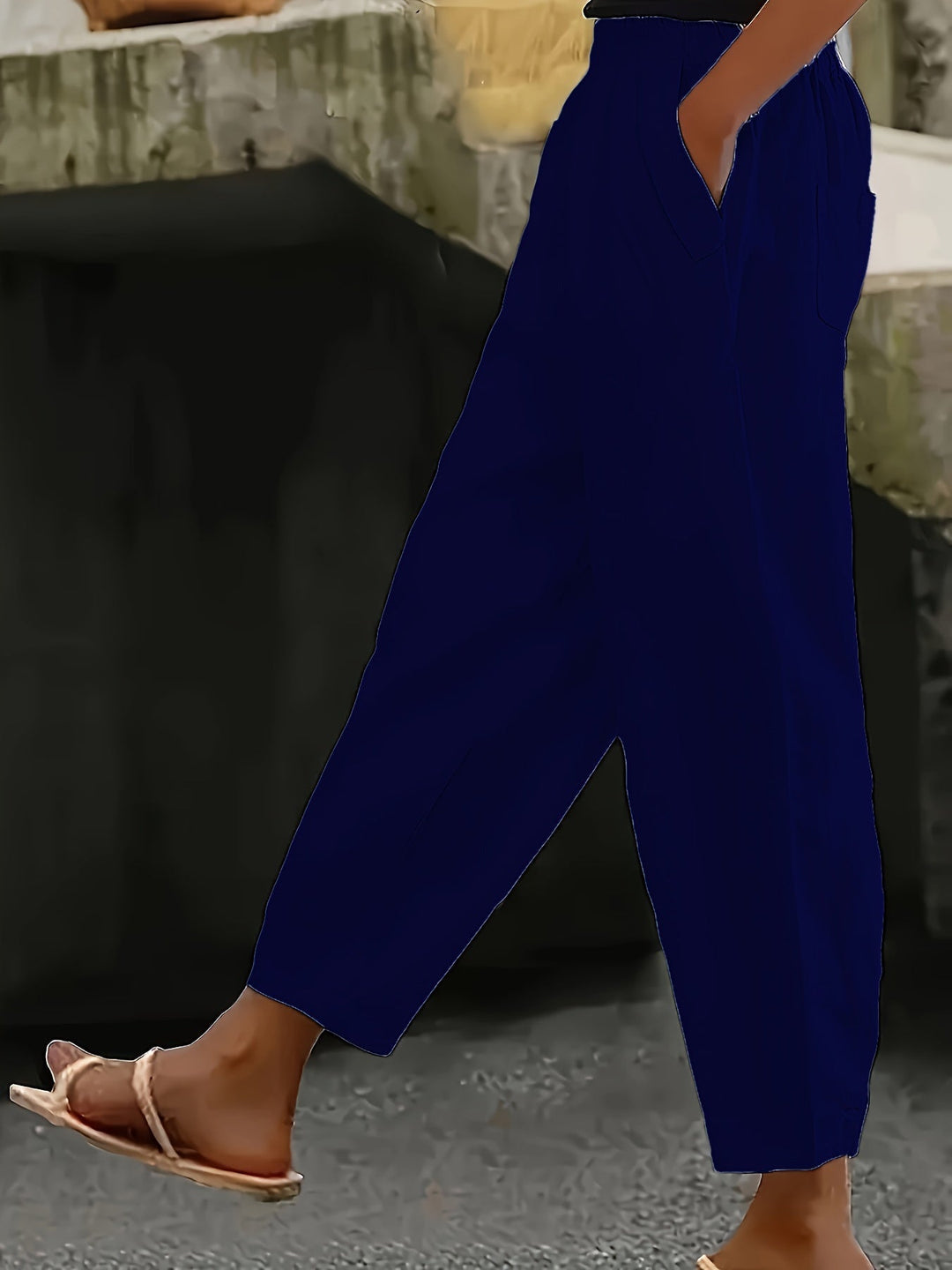 Rachel™ - Comfortable Capris with Elastic Waistband
