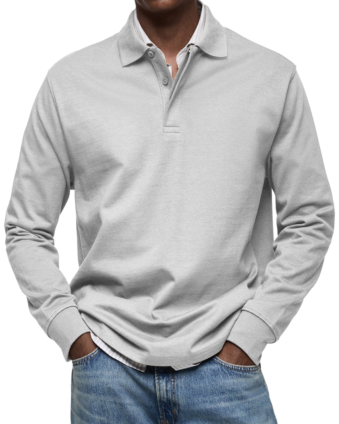 Alex™ - Long-Sleeved Casual Polo