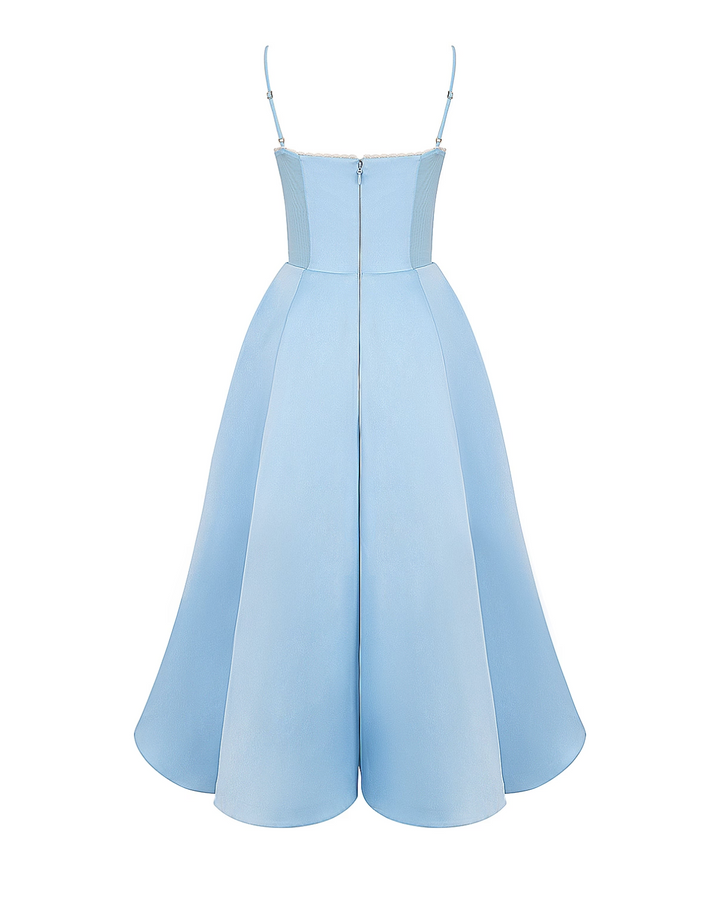 Ophira™ - Elegant Corset Midi Dress