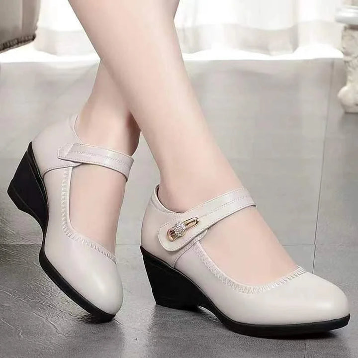 Lydia | Damen Wedge Mary Jane Schuhe