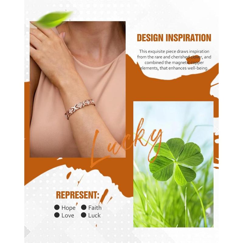 Aurelia™ – Elegant Magnetic Copper Bracelet