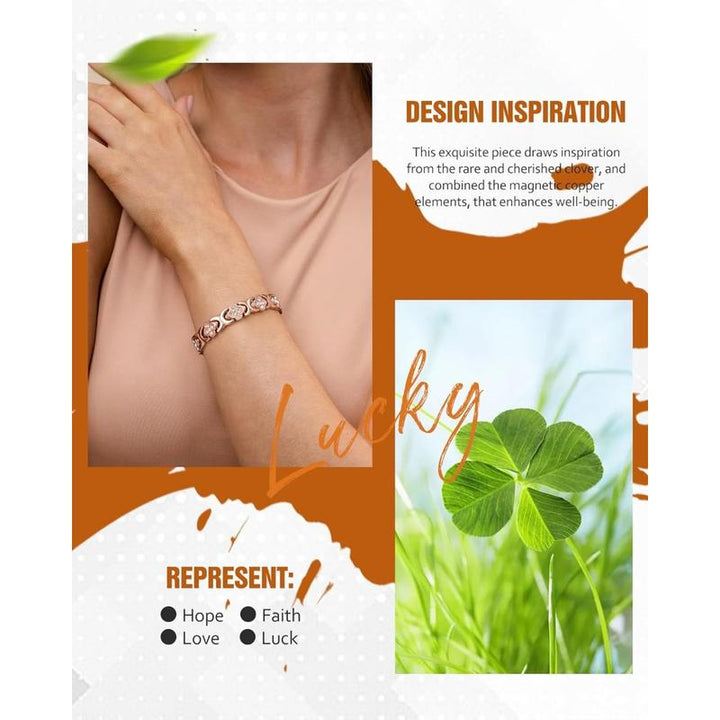 Aurelia™ – Elegant Magnetic Copper Bracelet