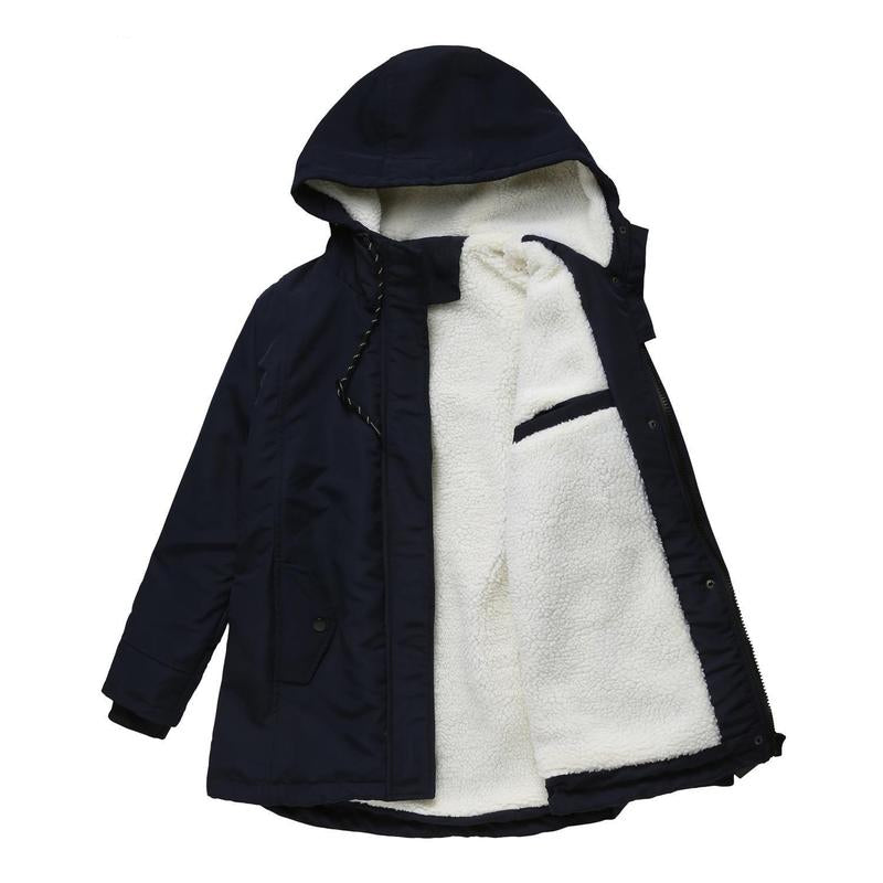 AMINA™ - Insulated winter jacket with hood and quilted lining for ultimate thermal comfort