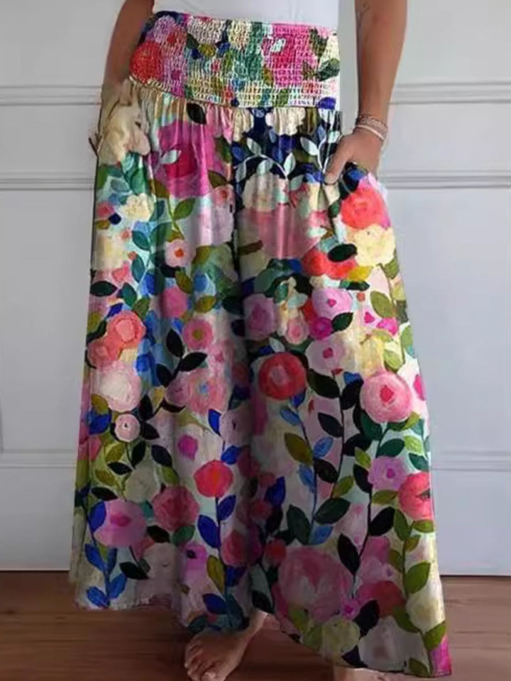 Marlene | Wide-leg cotton trousers for summer