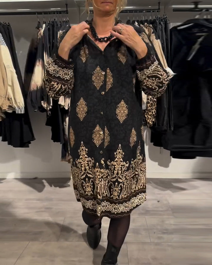 Ilse | Vintage-Inspired Button-Down Dress