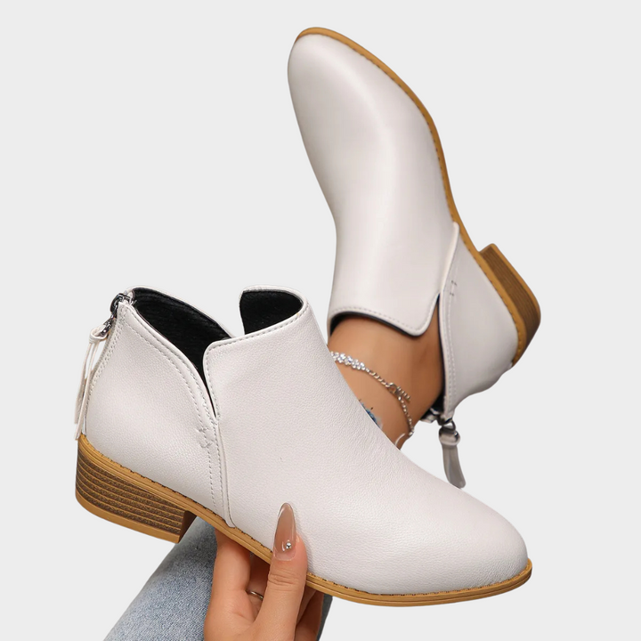 Oakley | Low-Heel Ankle Boots