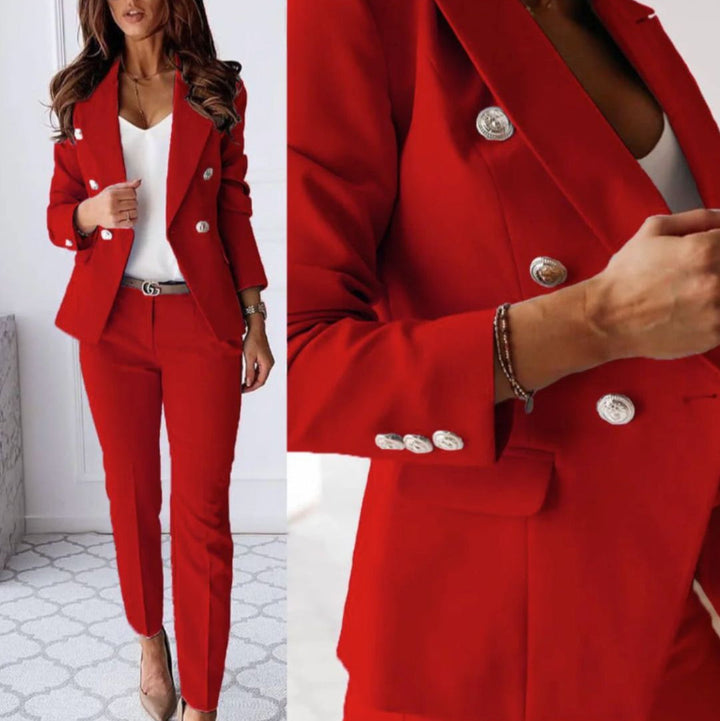Lily™ - Double Breasted Suit Set