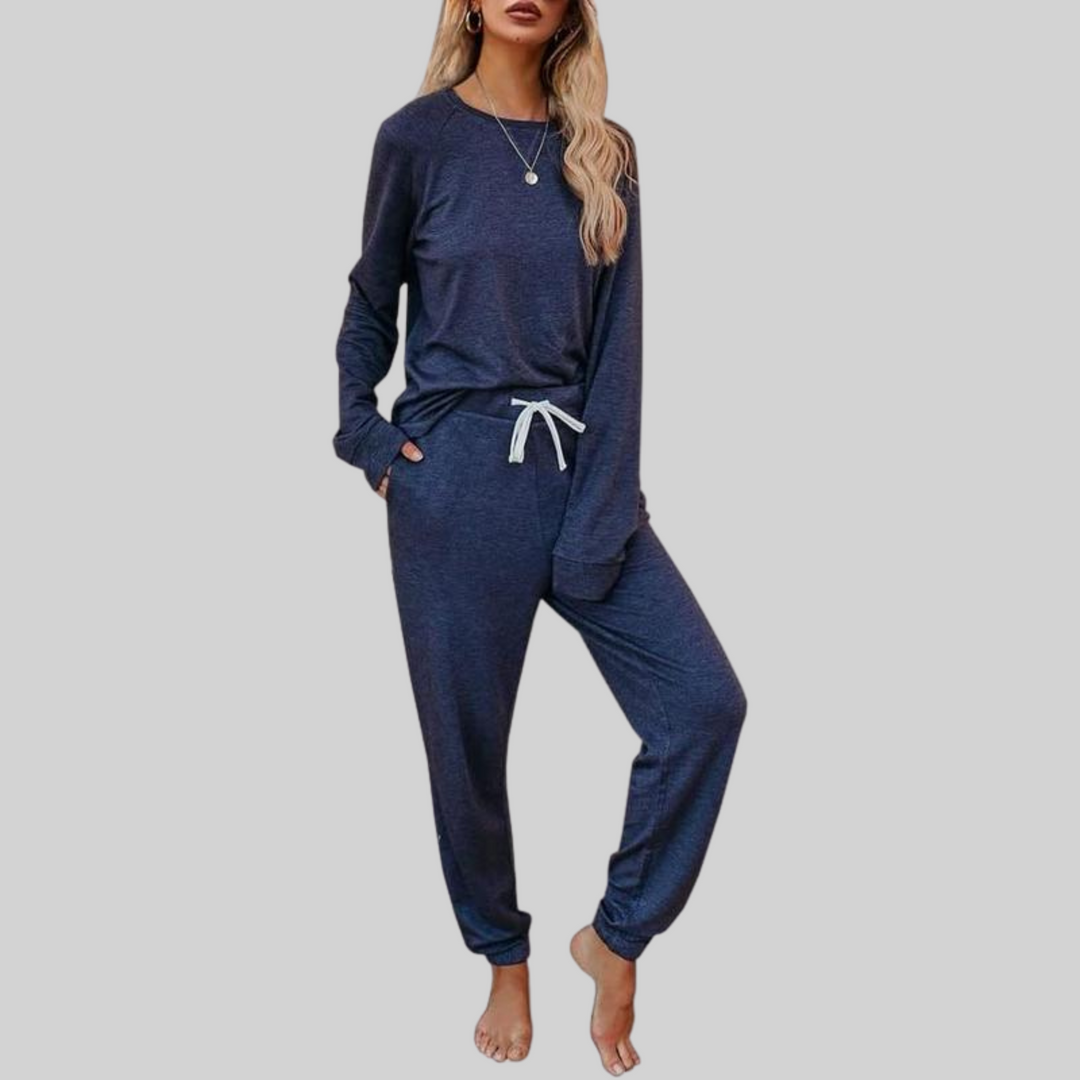 Josie™ - Casual Long-Sleeve and Sweatpants Set