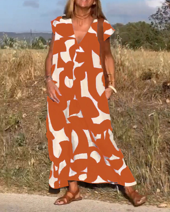 Kendall - Casual Abstract Dress