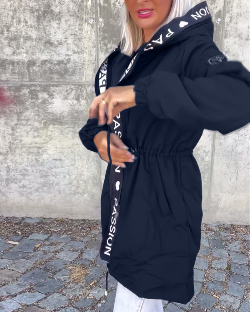 Alexa™ - Casual Hooded Coat