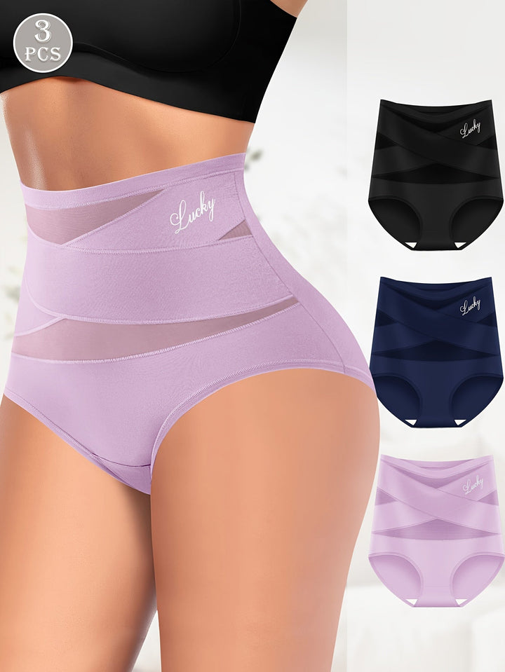 Elvy™ - Women's High Waist Tummy Control Briefs
