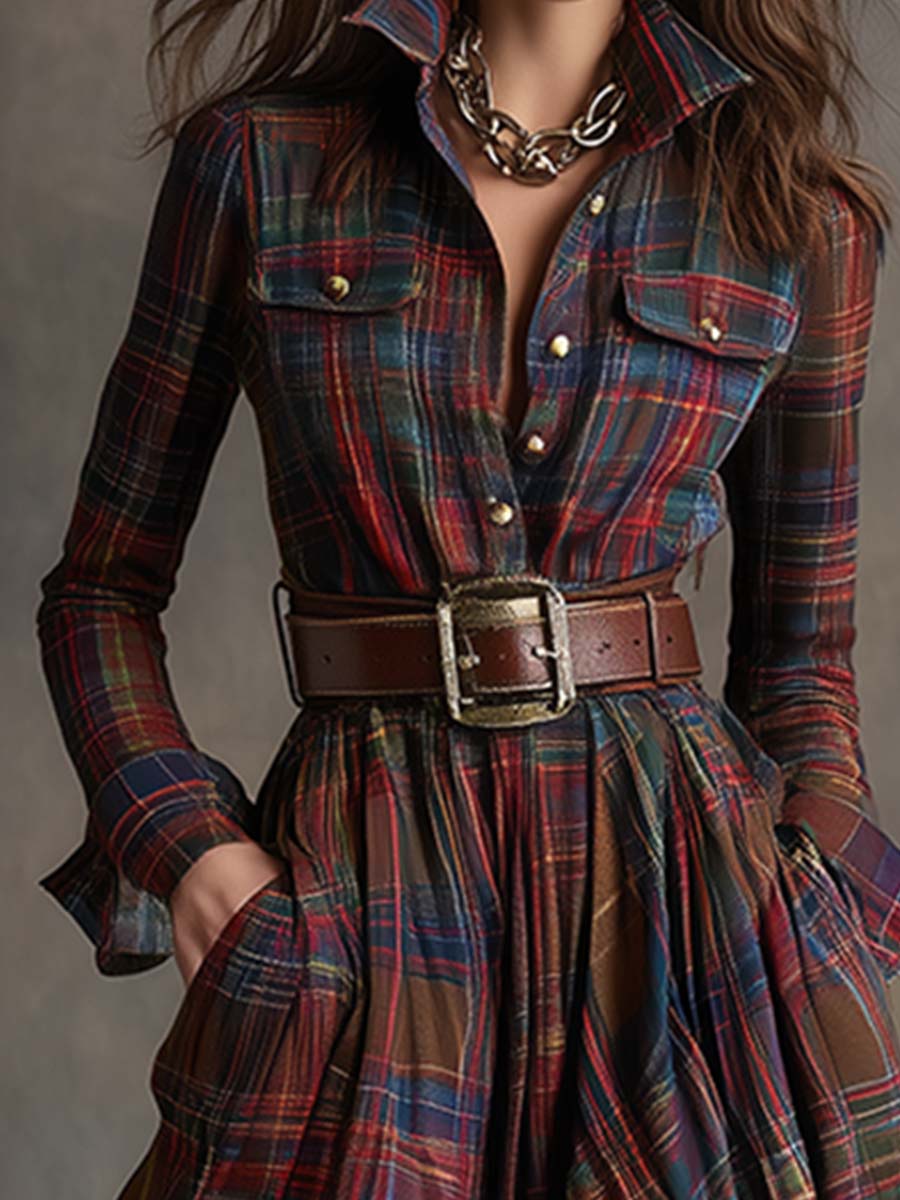 Evelyn™ - Classic, elegant Shirt Dress