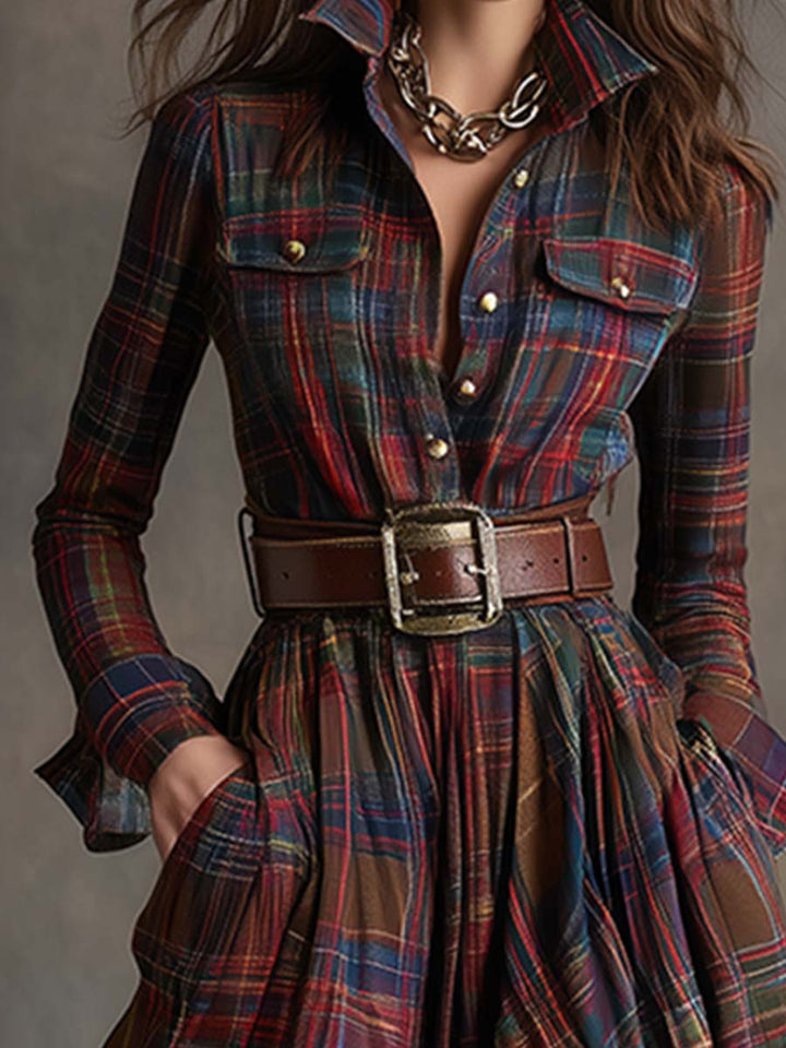 Evelyn™ - Classic, elegant Shirt Dress