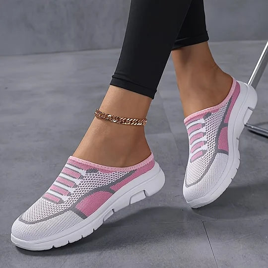 Stylish and Breathable Women's Slip-On Mesh Sneakers