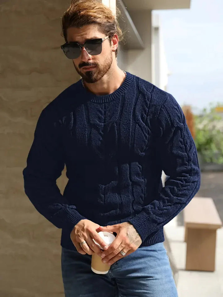 Brit & Boho™️ | Graphica Geo Knitted Jumper