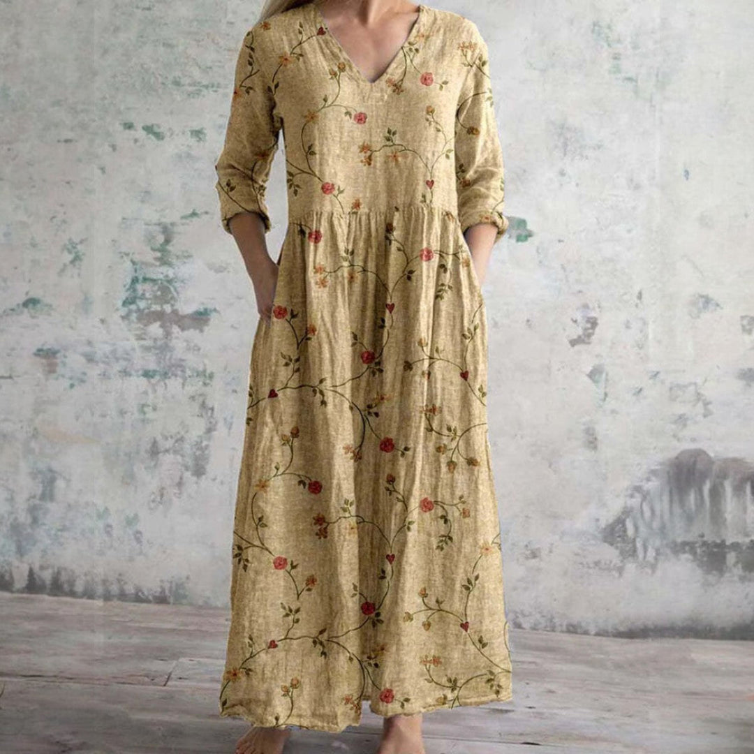 Eliana™ - Elegant Floral Dress in Premium Quality