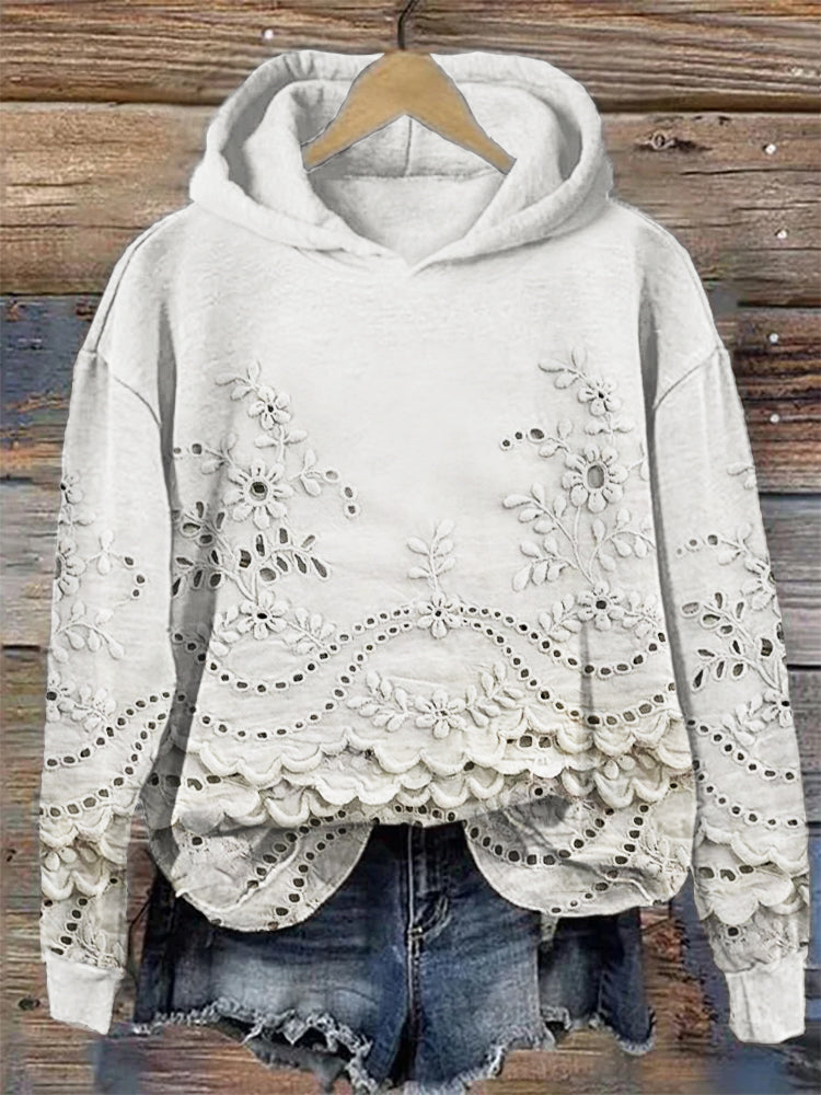 Ravella™ - Vintage Printed Hoodie
