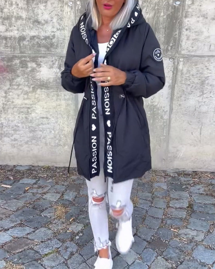 Alexa™ - Casual Hooded Coat