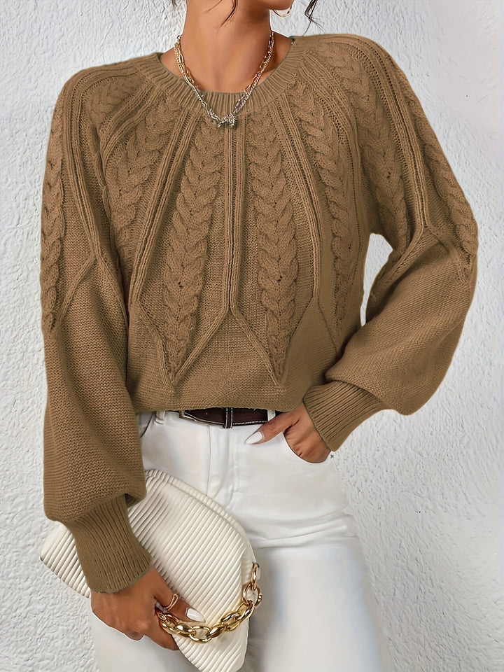 Jane™ - Elegant Long-Sleeved Sweater
