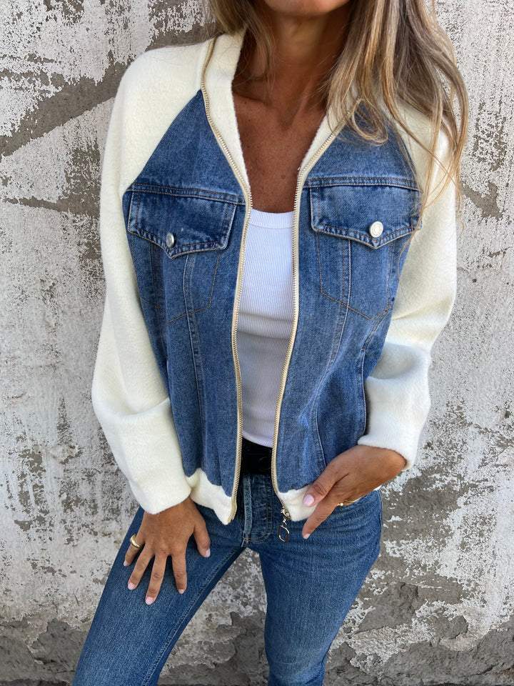Madison™ – Casual Cotton Jacket with Zipper