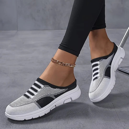 Stylish and Breathable Women's Slip-On Mesh Sneakers