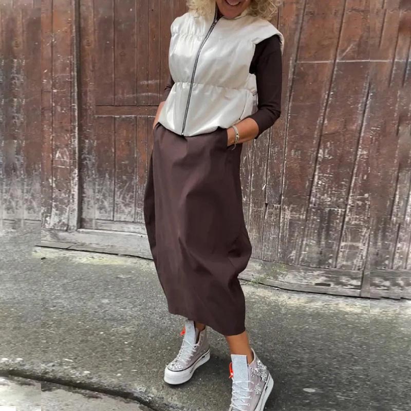 Elsbeth™ - Elegant Women's Dress With Pockets