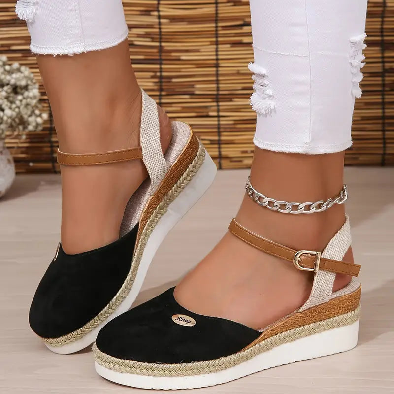 Alfonsa | Orthopedic Platform Sandals, Breathable and Relaxed