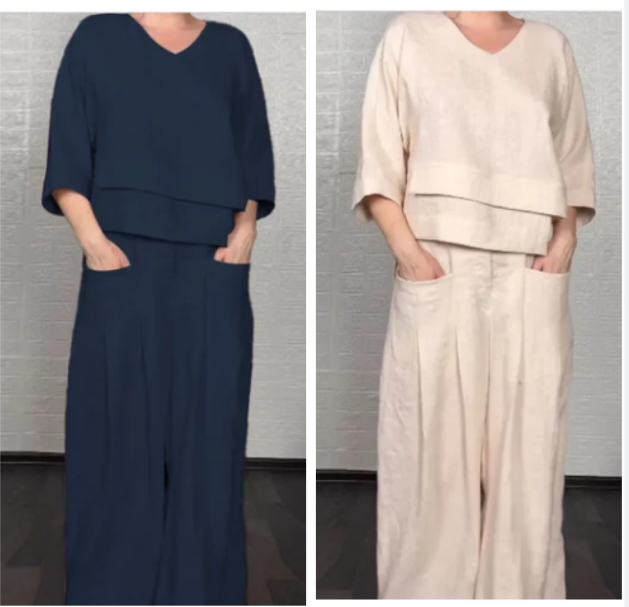Noa | Elegant Minimalist Two-Piece Ensemble