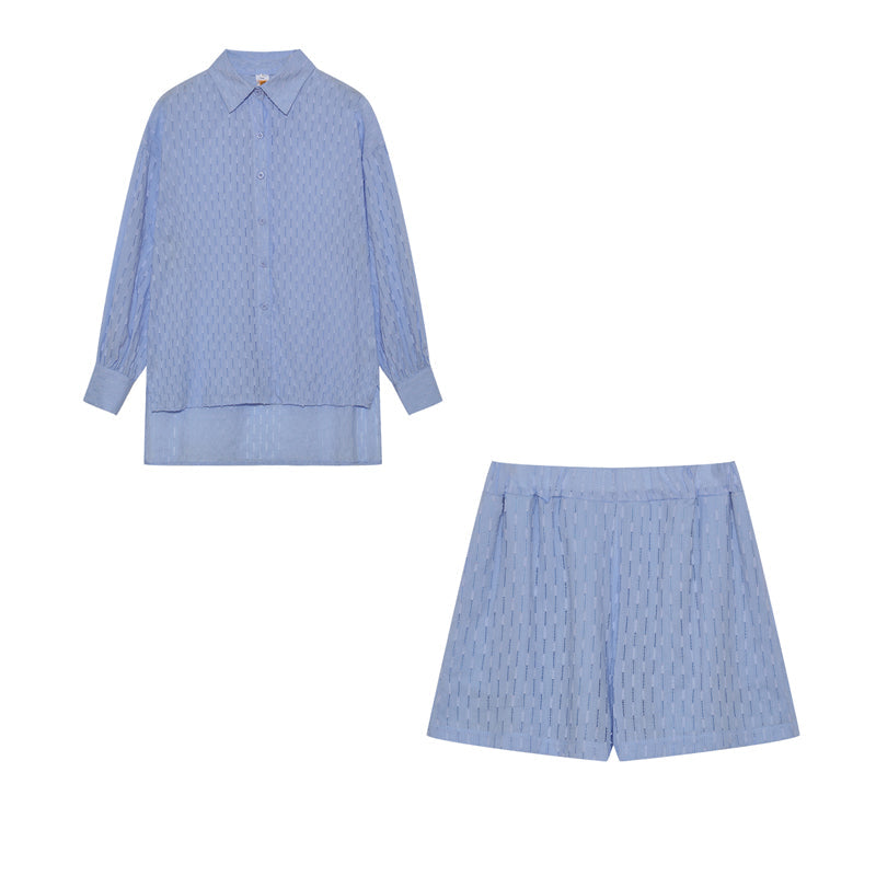 Elizabeth™ - Airy Shirt and Shorts Set