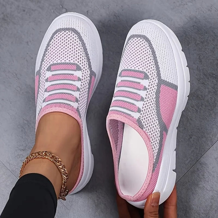 Stylish and Breathable Women's Slip-On Mesh Sneakers