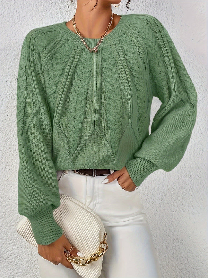Jane™ - Elegant Long-Sleeved Sweater