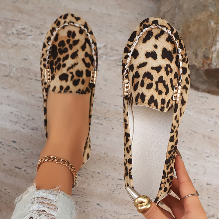 Jennifer | Leopard Print Slippers