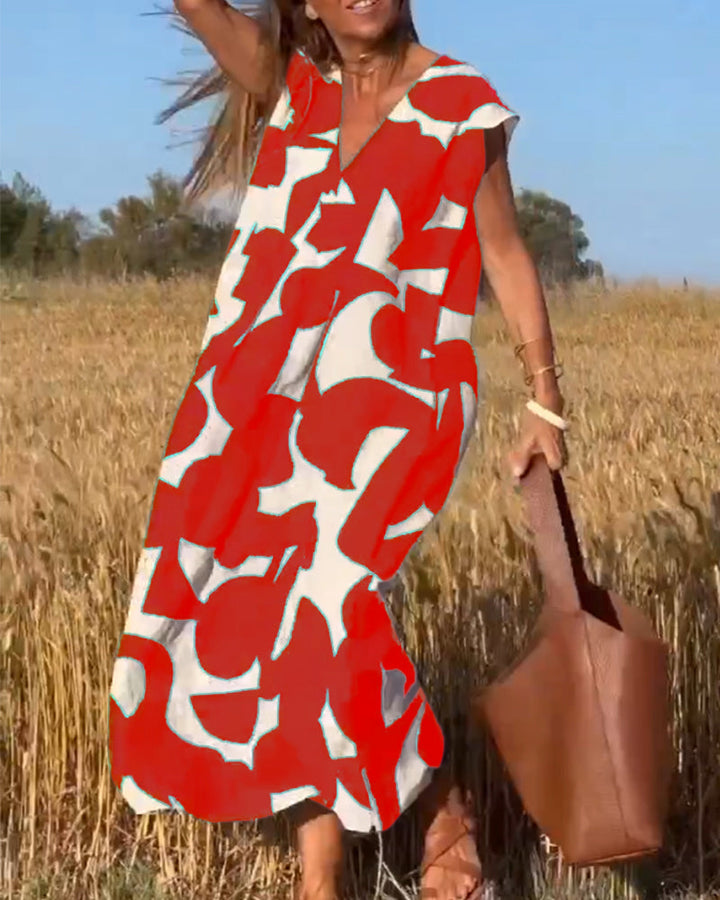 Kendall - Casual Abstract Dress