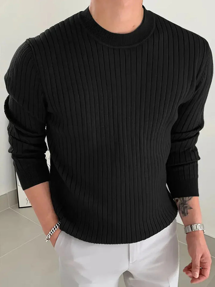 Brit & Boho™️ | Mike Essential Crew Neck Sweater