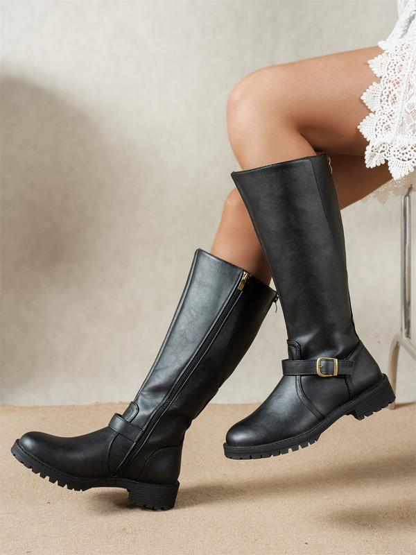 Rosavie – Roomy Calf-Length Boots