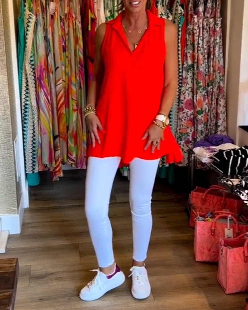 Alana™ - Timeless Ruffle-Free Top