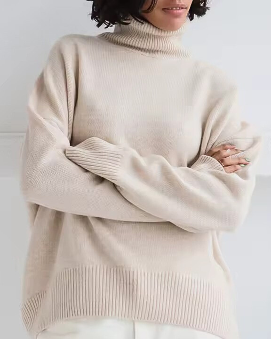 Lesley - Oversized Turtleneck Sweater