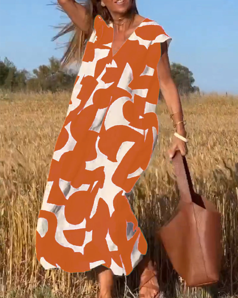 Kendall - Casual Abstract Dress
