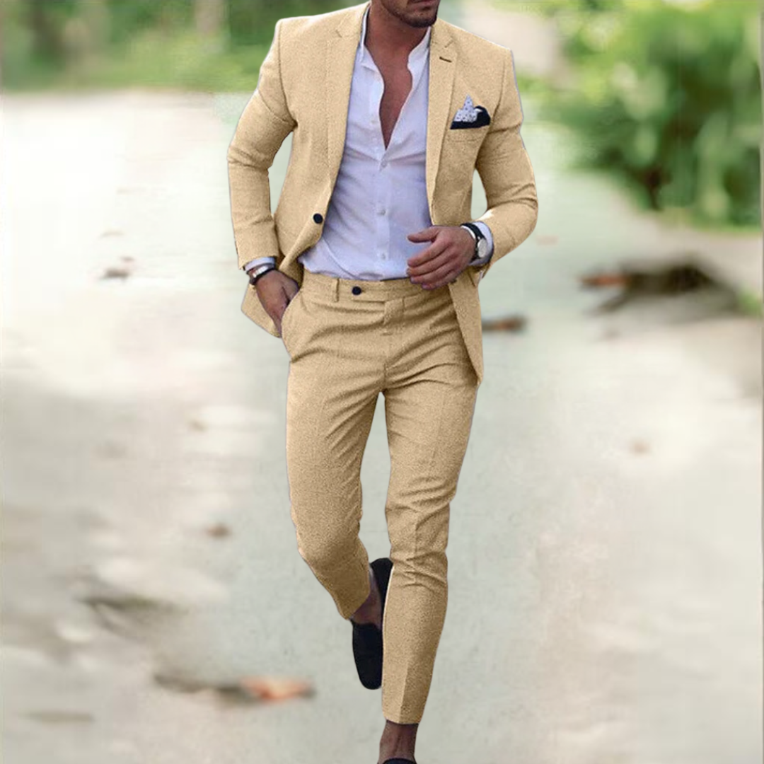 Henry - Elegant Men's Suit (Jacket+Trousers)