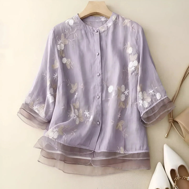 Madeline™ - Lightweight Cotton Blouse